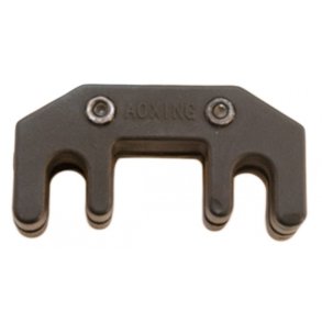 Hotelsordin, vesordin i metal med sort gummiovertrk, violin