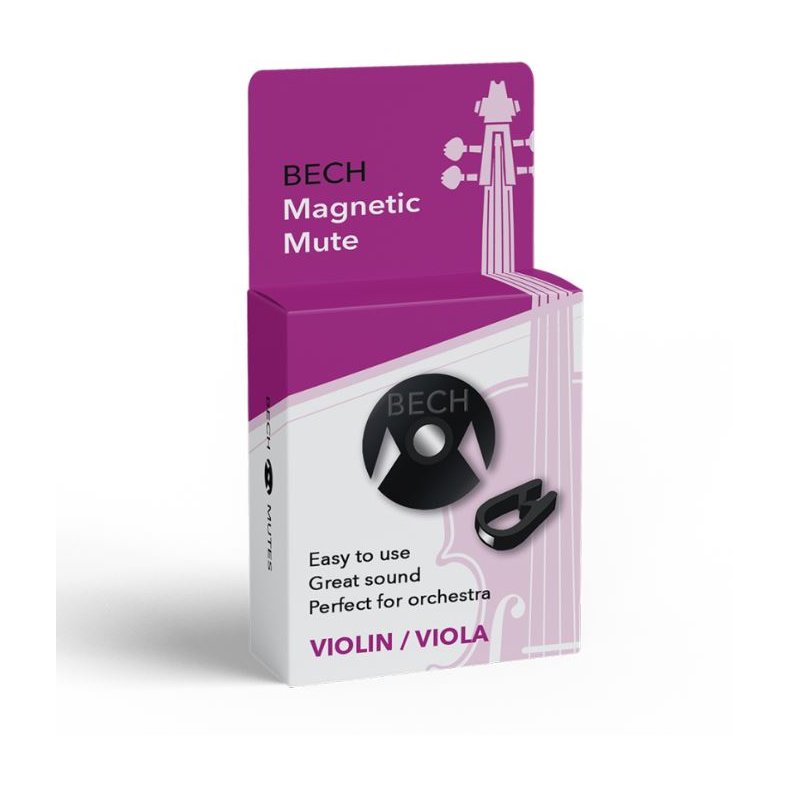 Bech sordin til violin/viola, magnetisk