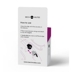 Bech sordin til violin/viola, magnetisk