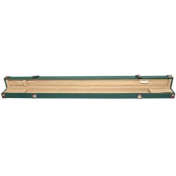 Etui til 2 buer, violin/viola, gr�n nylon med skulderrem