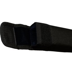  Etui til 1 bue med rem - violin/viola eller cello. Fs i sort eller bl