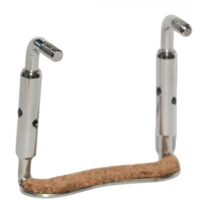 Skruetj til hagebrt, forniklet messing, 23 mm barrel