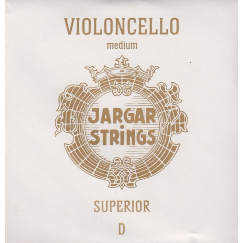 Jargar Superior Cello D-streng, chromstl