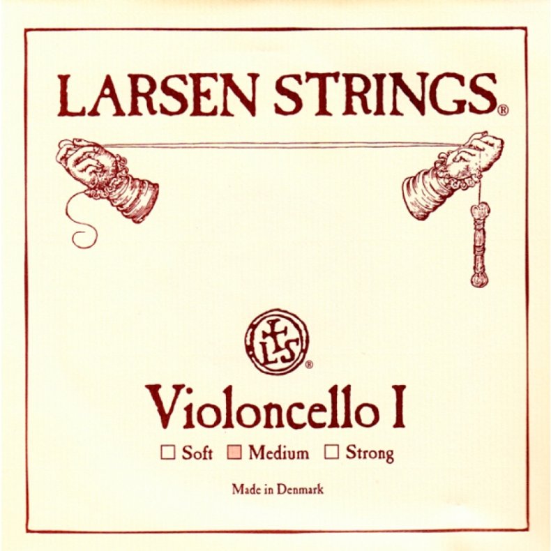 Larsen Cello A-streng, chromstl