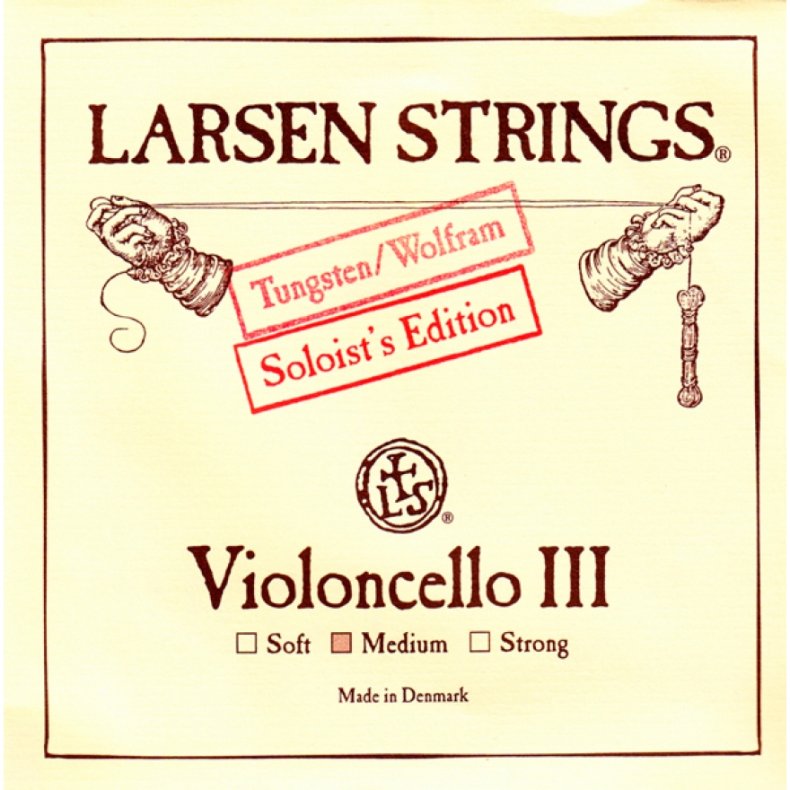 Larsen Soloist Cello G-streng, stl/wolfram