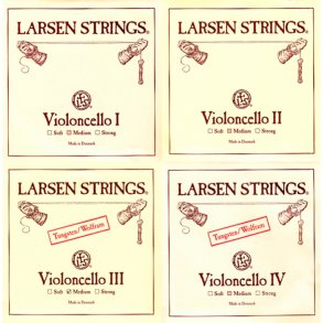 Larsen Cello st af S2030, S2031, S2032 og S2033 (A, D, G og C)