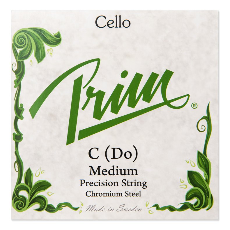 Prim Cello C-streng, stlkerne, chromomspundet