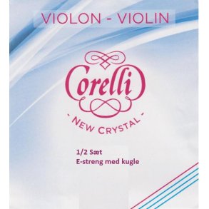 Corelli Crystal, Violin ST, 1/2, E med kugle, Medium <br>(S003+S006+S009+S012)
