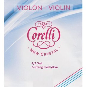 Corelli Crystal, Violin ST, 4/4 E med lkke <br>(S016+S004+S007+S010)