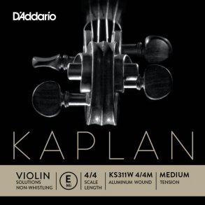 Kaplan Violin E streng<br>Aluminium omspundet, bld, 