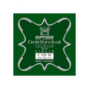 Optima Goldbrokat, Premium, Violin E-streng, Stl m. kugle
