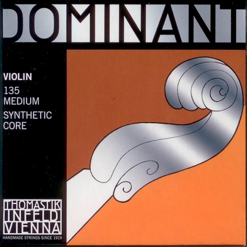 Thomastik Dominant Aluminiumomspundet Violin E-streng, med lkke