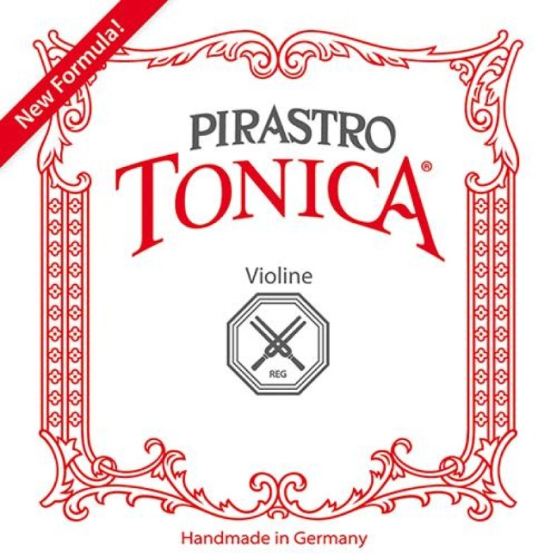 <br> New Formula - Pirastro Tonica Violin D-streng, Slv