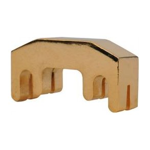 Hotelsordin, vesordin i metal til violin, guldbelagt, luksusudgave<br>