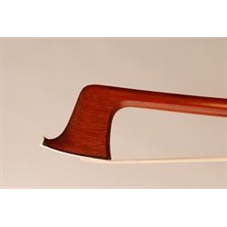 Nikkelmonteret violinbue<br>Albert Leicht 