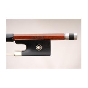 Nikkelmonteret violinbue<br>H.A.Sthr